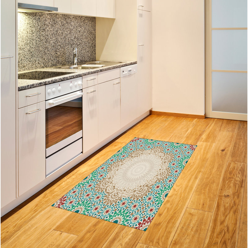 Boho High Density Long Fiber Poly Threads Decorative Area Rug Carpet, Rectangle 2'7" x 5'