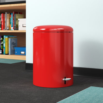 Ensemble de 2 poubelles à pédale 4 gallons 2 pièces