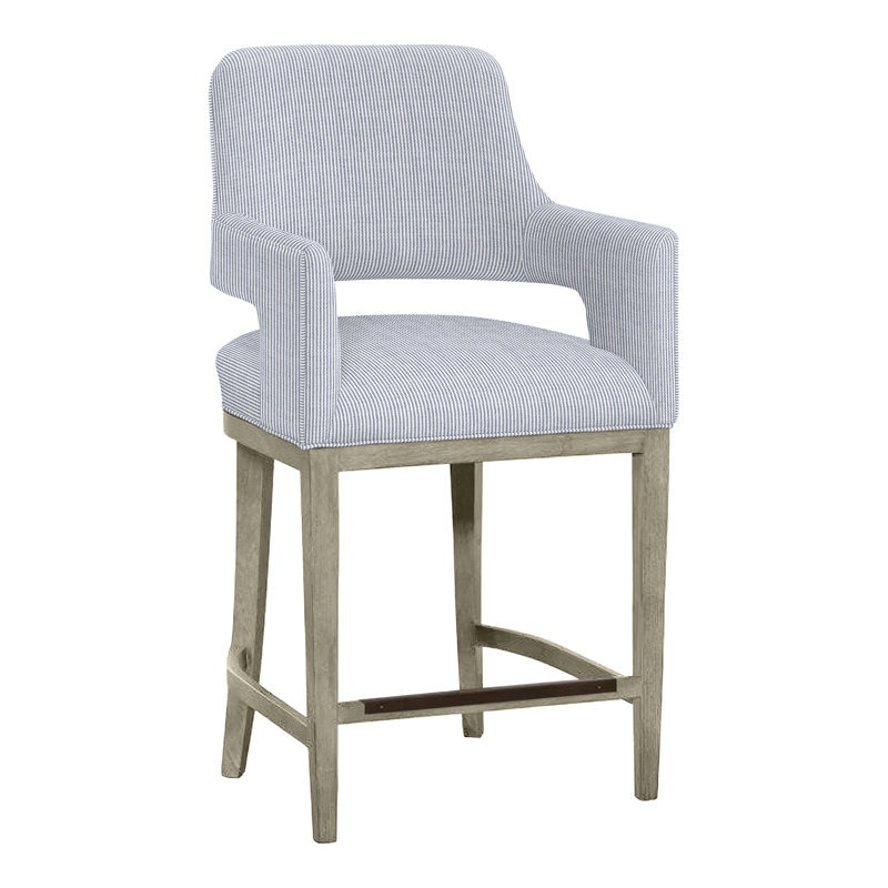 Tabouret de bar et de comptoir Josie, Amande chamois, Perigold Replay Sea, Tabouret de comptoir (siège d'une hauteur de 26,5