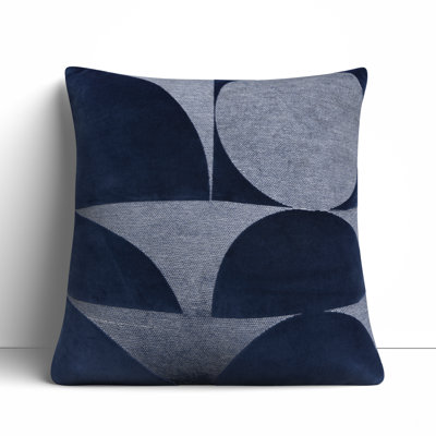 Joshelin Embroidered Cotton Throw Pillow