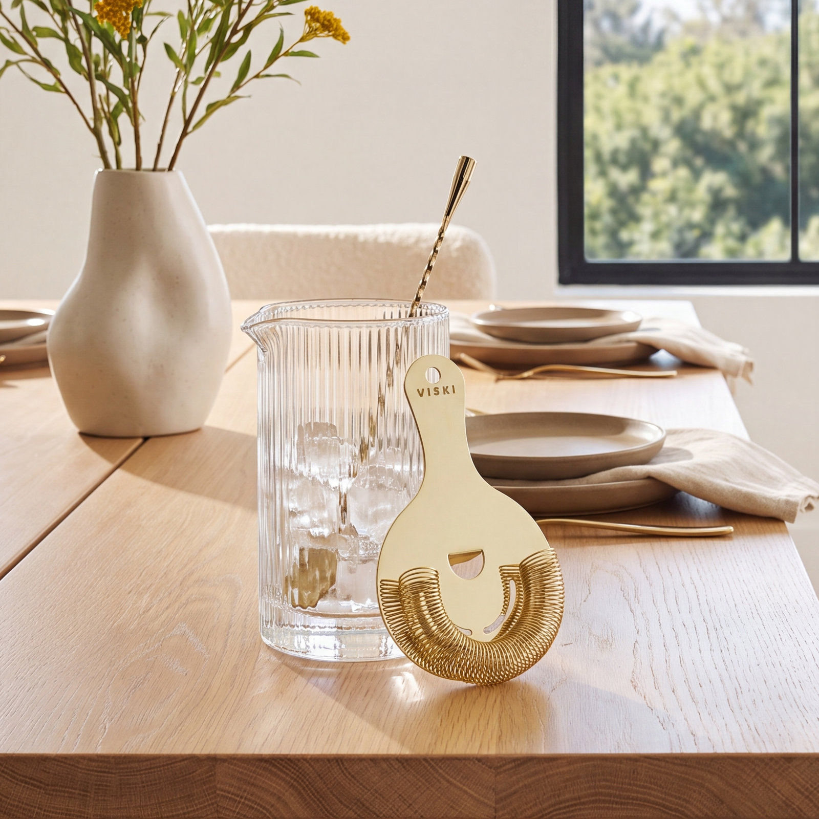 Belmont Stainless Steel Hawthorne Strainer
