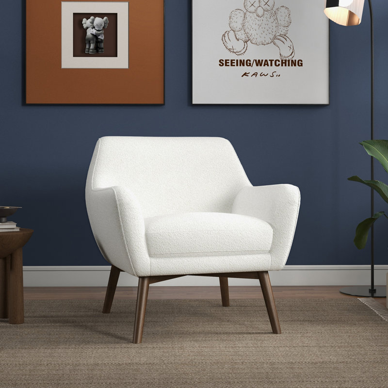 Fauteuil Ahrens, Boucle blanc