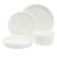 Ensemble de vaisselle légère 16 pièces Gibson Home Modern Opal (Service for 4)