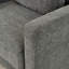 Fauteuil en chenille moderne avec structure en bois massif - Coussin épais et siège idéal pour diverses pièces La base élégante assure une détente relaxante-437028323