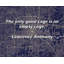 Citation artistique «La seule bonne cage est une cage vide». Toile tendue par Lawrence Anthony Gallery-688544804