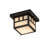 Almont W 1 - Bulb LED Outdoor Flush Mount Outdoor Flush Mount