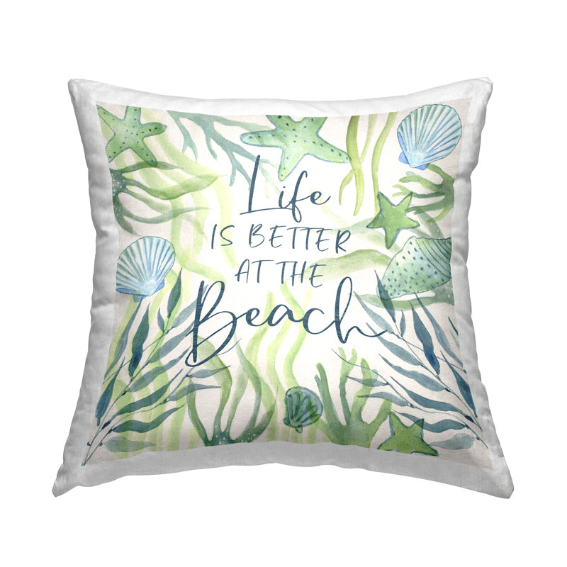 Floral Throw Pillow