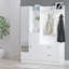 Dmasiell Hall Tree 140cm Wide with Bench and Shoe Storage-100239262