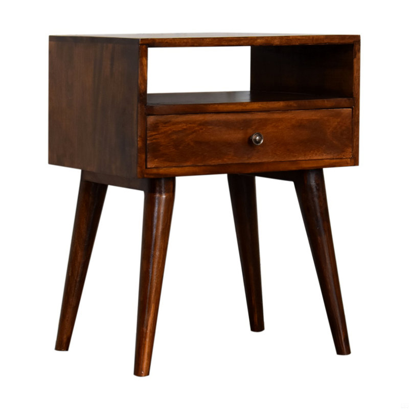 Romy 17.7'' W Solid Wood Nightstand