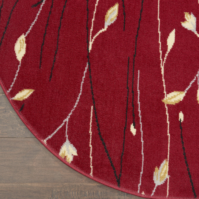 Tapis rouge Bo Botanical Eclectic, Rectangle 4 pi