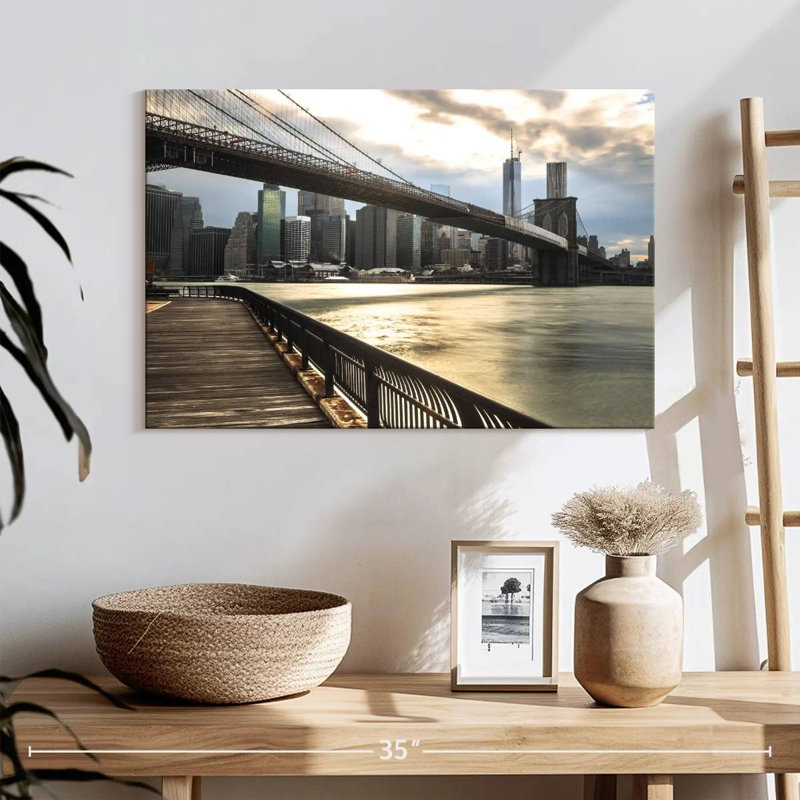 Pont de Senne, New York, Brooklyn, H 16 po x l 24 po