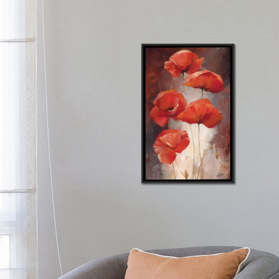 «Poppy Bouquet I», reproduction sur toile