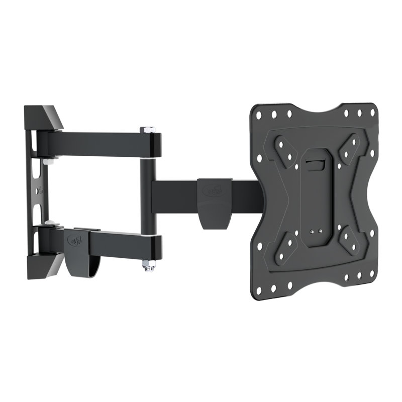 Support mural pour téléviseur à mouvement complet ELG polyvalent avec inclinaison VESA 200 x 200 mm et pivot pour téléviseur de 15 à 58 pouces