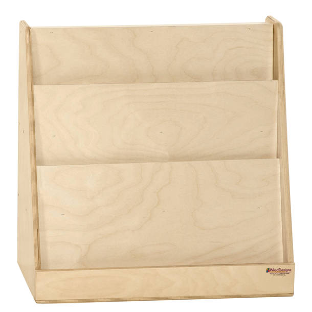 Kids' Station 3 Compartment Manufactured Wood Book Display | Wayfair