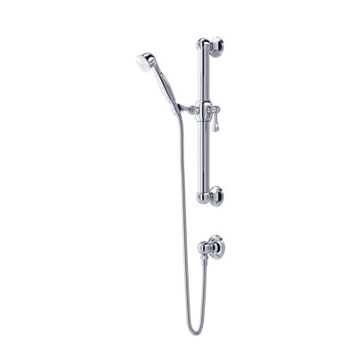 Palladian® Handshower Set with 24" Grab Bar and Single-Function Handshower