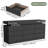 Black 9 Drawers Dresser For Bedroom With Charging Station And LED Lights-1417162182
