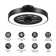 19.69'' Ceiling Fan with LED Lights