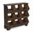 Linden 9 Pocket Wooden Table Shelf