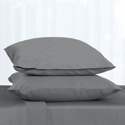 Ensemble de taies d'oreiller 100% satin de coton