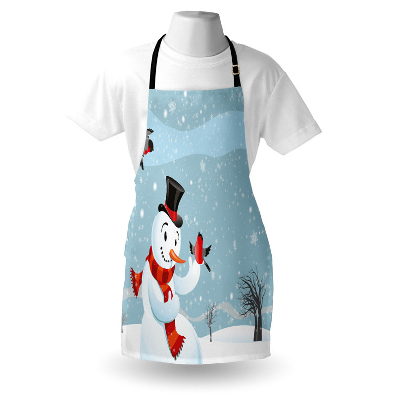 No Pattern Bib Apron