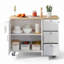 135 cm W Kitchen Island with-1388280356