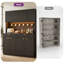 Armoire de rangement autoportante à 4 portes à texture ondulée pour la cuisine et la salle à manger-271260437-527803798-529476159