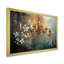«Chandelier Whispering Luminescence Pointillism» sur toile-2130494545-2129697455
