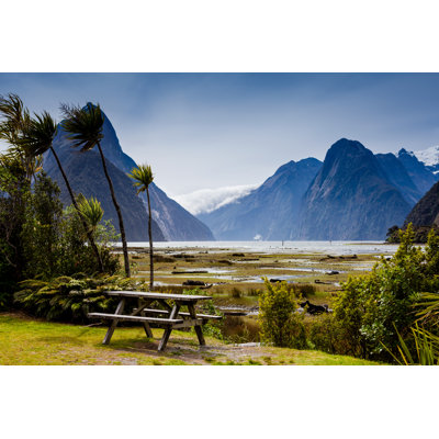 Milford Sound, Fiordland by Olga_Danylenko - Wrapped Canvas Print