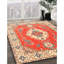 Tapis oriental crème / orange / bleu-935113814