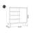 European style modern minimalist shoe cabinet