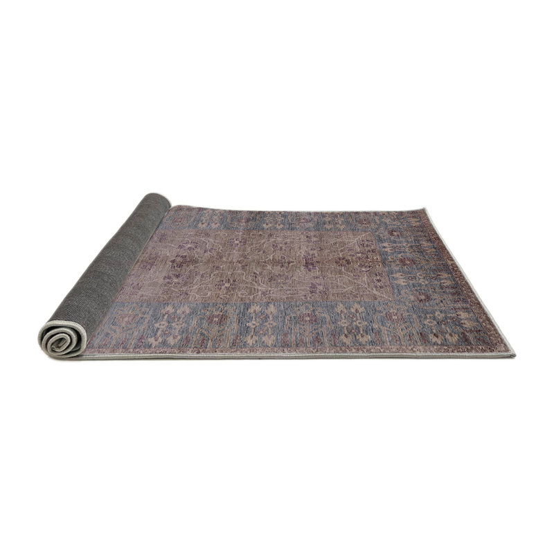 Tapis oriental brun / bleu, Rond 4 pi