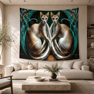 Tapisserie «Cats Cornish Rex»