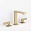 Devon Line Widespread 8" Bathroom Faucet + Universal Click-clack Drain – Brushed Nickel-1402561726