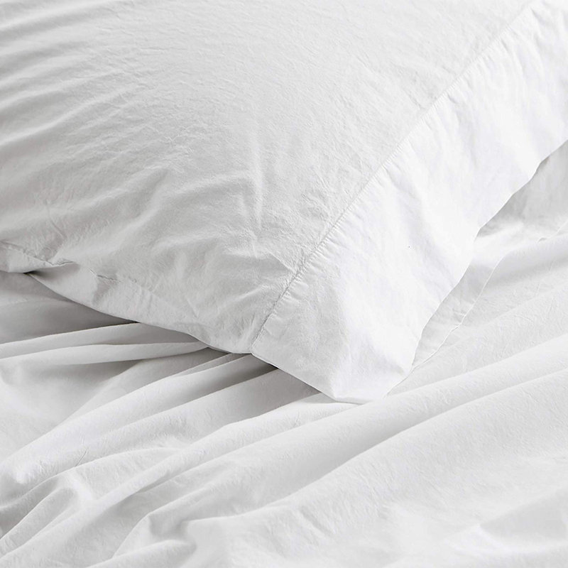 100% Cotton Sheet Set, Twin XL Sheet Set + Fitted Sheet + 1 Pillowcase