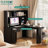 L Shaped Desk With Charger,Computer Desk With Drawers,Bookshelf,Modern Corner Desk,Home Office Desk,L-Shaped Study Table Writing Desk,Gaming Computer Desk With Storage-1149446981