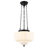 Baptiste Belby 1 - Light Schoolhouse Pendant Light With Mint Green/milk Glass Shade For For Bedroom, Dining Room, Hallway, Kitchen Island-1606734492-1586348507