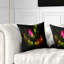 Cercles surréels multicolores 3D - coussin abstrait imprimé-30615915-30615919
