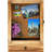 Shadow Box Frame , Drawer With Cork Back, Rustic Brown Wood With Polished Glass For Wall And Tabletop, Sturdy Memory Display Case