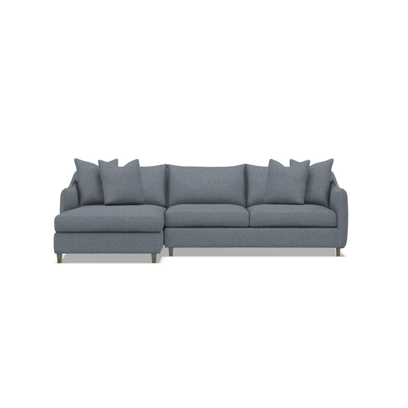 Joli 2 Pc Fabric Sectional, 1697-034