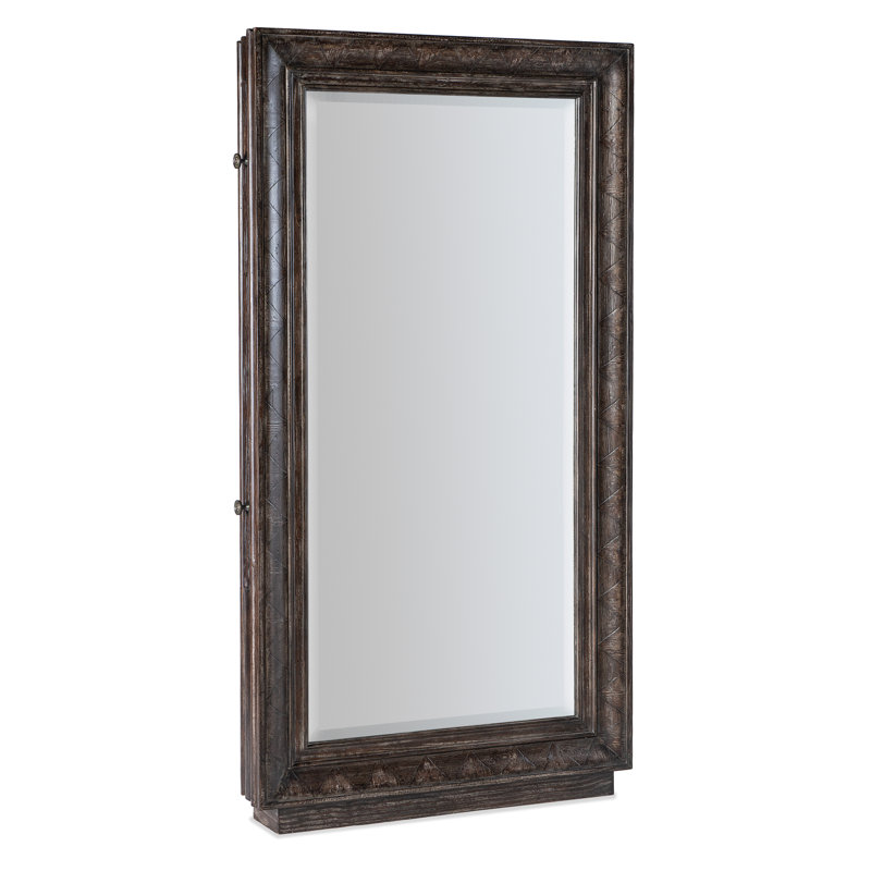 Traditions Floor Mirror with Hidden Jewelry Storage