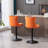 Karym Swivel Upholstered Counter Stool-417241087-417241060