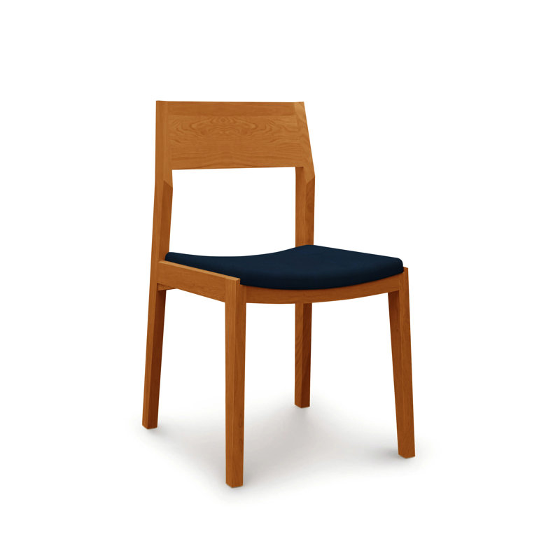 Chaise d'appoint en microsuède Iso, Cerisier d'automne, Polyester du Nil