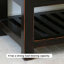 Buffet décoratif moderne en rotin simple tissé