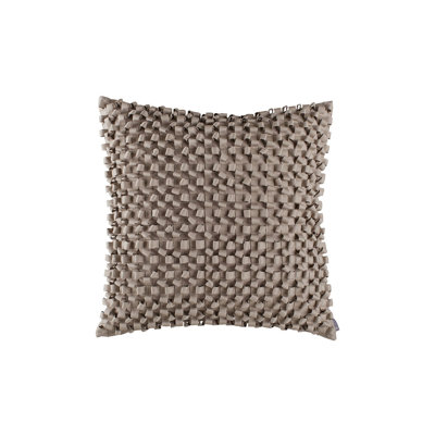 Ribbon Square Silk Pillow Cover & Insert