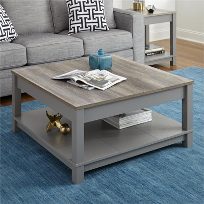 Cockeysville Four Leg Coffee Table with Storage