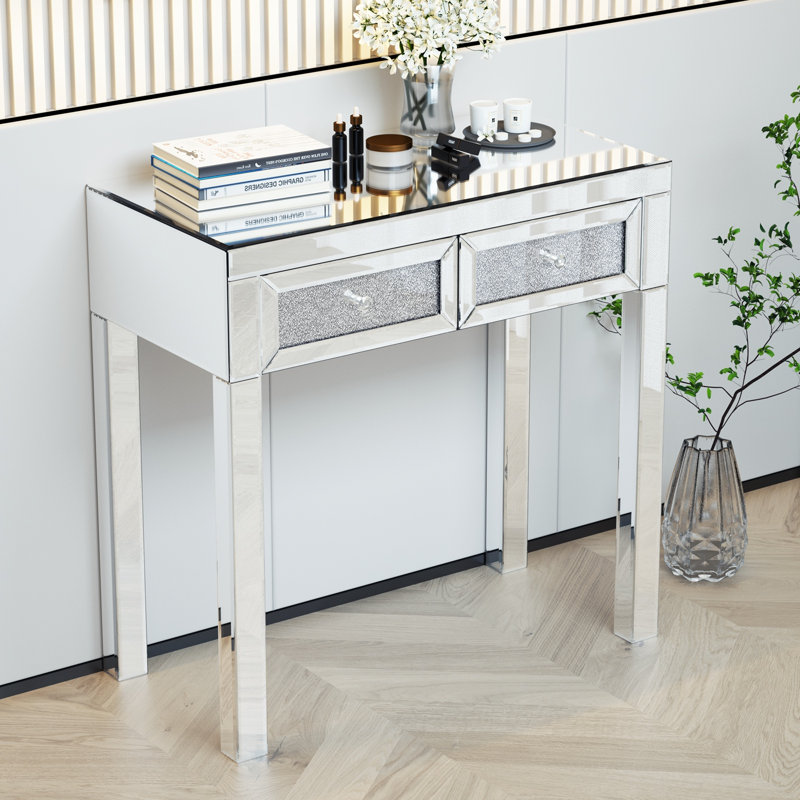 Ensemble coiffeuse avec tabouret Kietan