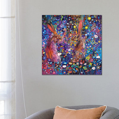 The Garden Of Delights by Sue Gardner - Painting on Canvas