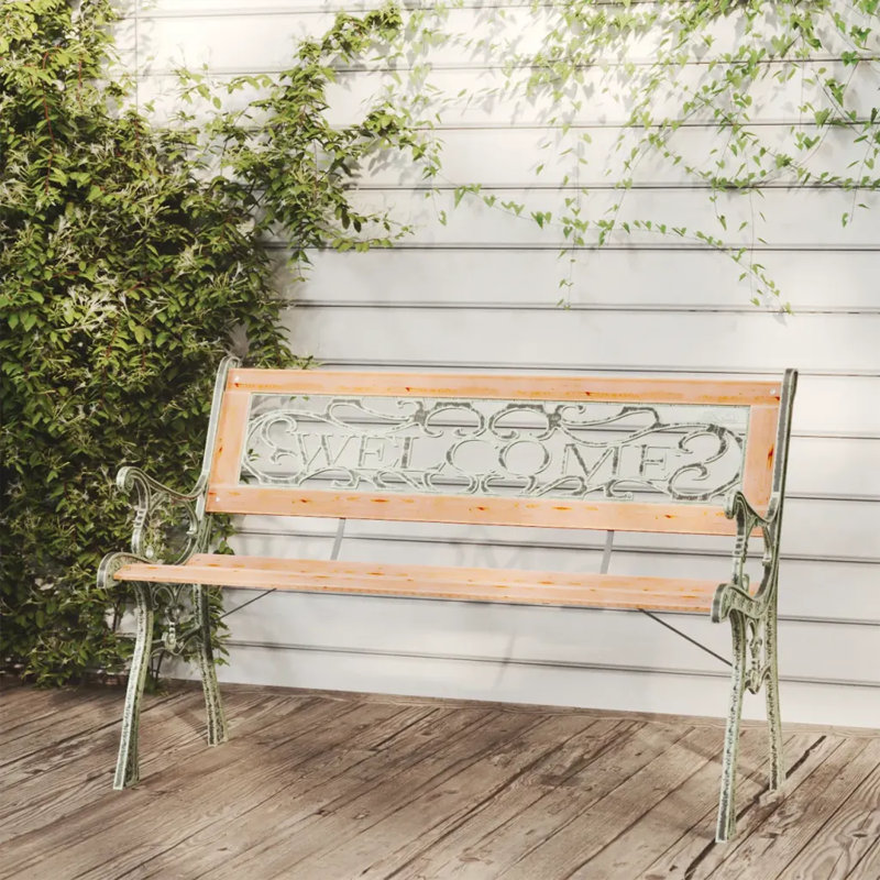 Margaretville Solid Wood Outdoor Bench