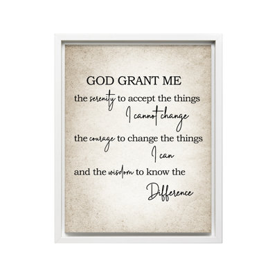 God Grant Me Sign
