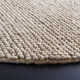 Elle Handmade Wool Beige Rug